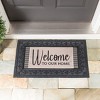 Evergreen Wood Grain Welcome Sassafras Indoor Outdoor Switch Doormat 1'10"x10" Multicolored - 4 of 4