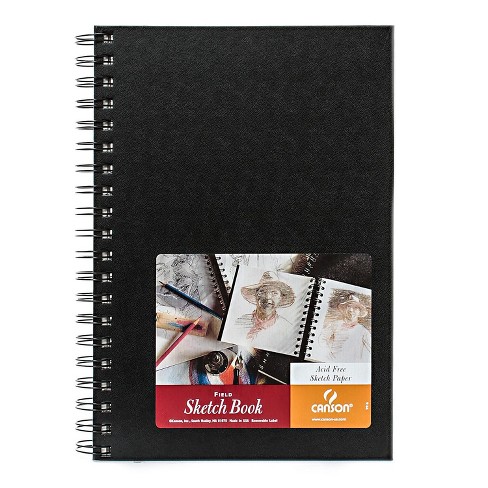 NEW Spiral CANSON XL Mix Media SKETCH BOOK 98# White Sheets 7X10 Acid Free  1