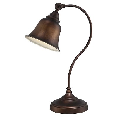 retro copper table lamp