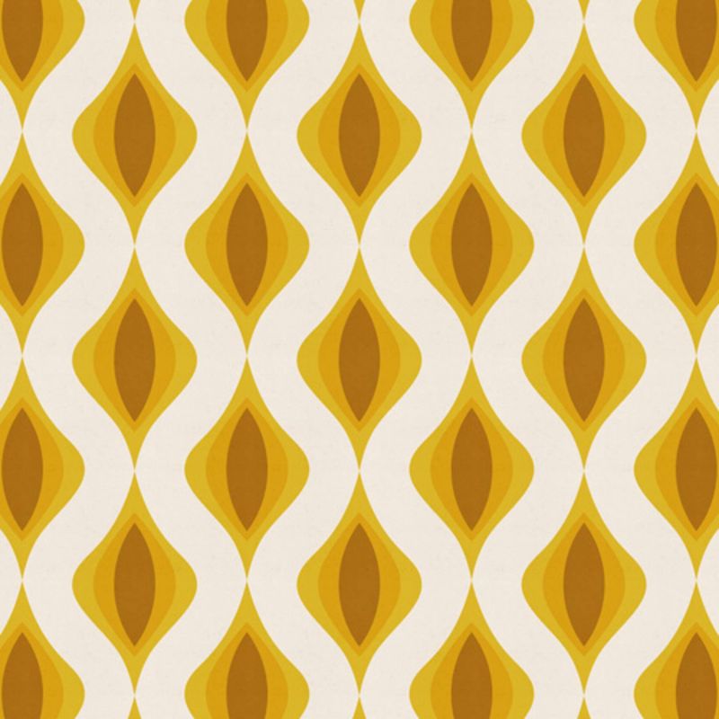 Alisa Galitsyna Ornaments Shower Curtain Yellow - Deny Designs, 4 of 5