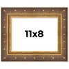 PosterPalooza | Photo Size Museum Gold Picture Frame - UV Acrylic, Foam Board Backing, Hanging Hardware - 2 of 4