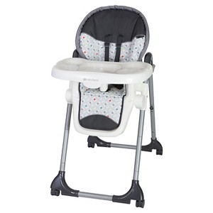 Baby Trend Deluxe 2-in-1 High Chair - Diamond Geo, Black