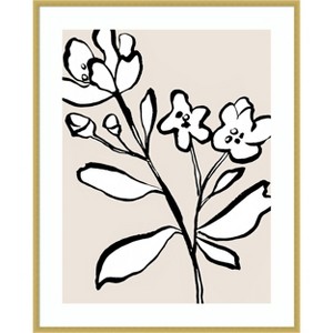 Amanti Art Here with You I by Melissa Wang Wood Framed Wall Art Print - 1 of 4