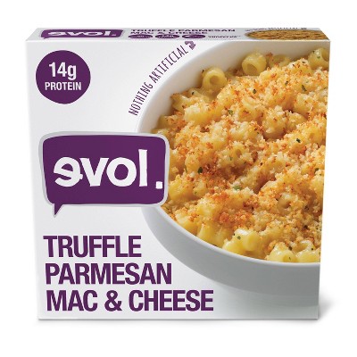 Evol Frozen Frozen Truffle Parmesan Macaroni and Cheese Bowl - 8oz