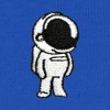Dalix Astronaut Embroidered Fleece Jogger Cuff Sweatpant Sweats Soft Warm Cute Womens - 2 of 4