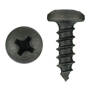 Install Bay® Phillips® #8 x 1/2-In. Pan Head Screws, 500 Count in Black - 1 of 4