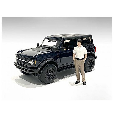 "The Dealership" Customer I Figurine for 1/24 Scale Models by American Diorama
