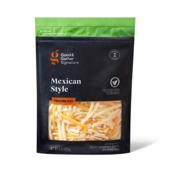 Signature Shredded Mexican Style Blend Cheese - 8oz - Good & Gather™