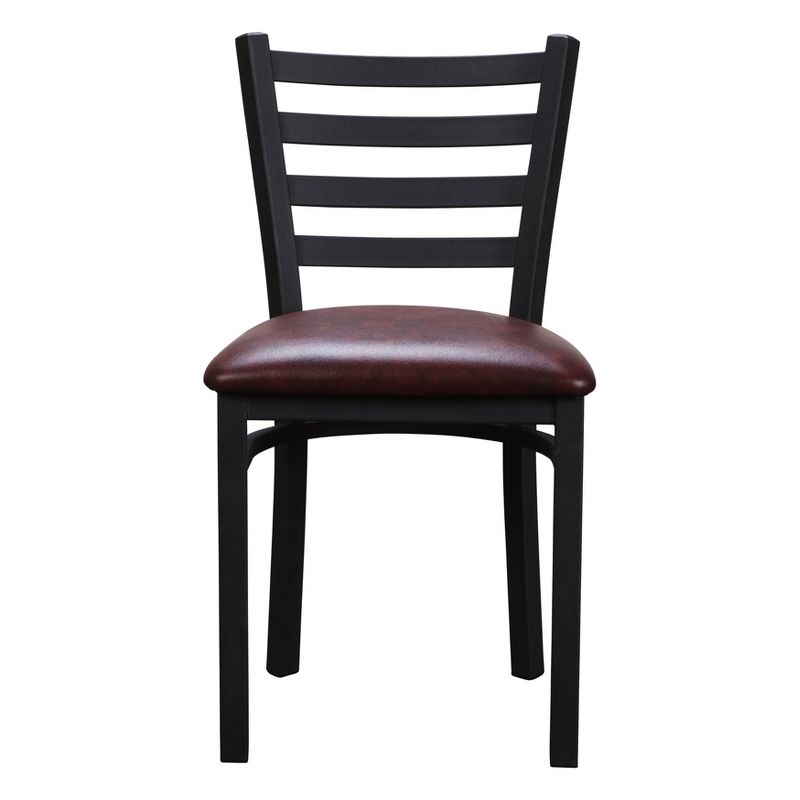 Set of 2 Baxter Metal Side Chairs - Linon, 3 of 12