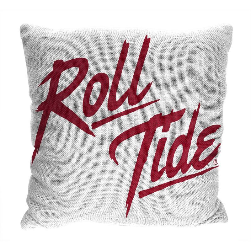 14&#34;x14&#34; NCAA Alabama Crimson Tide Invert Double Sided Jacquard Decorative Pillow - 2pk, 2 of 5