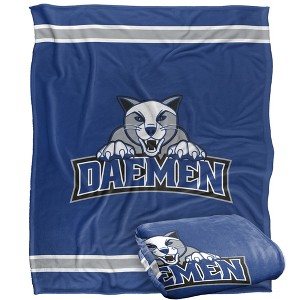 Daemen College Primary Logo Silky Touch Blanket White 50x60 - 1 of 4