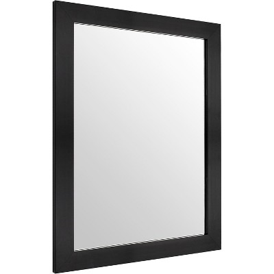 Rectangular Wall Mirror, White Framed Mirror for Bathroom, Bedroom, Living Room & Entryway Decor