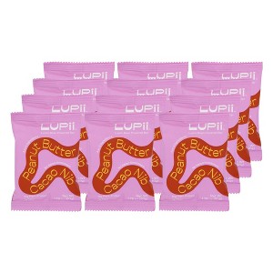 Lupii Peanut Butter Cacao Nib Bean Powered Bar - 12 bars, 1.76 oz - 1 of 4
