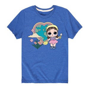 Boys' - LOL Surprise! - Grow Gurrl Heart Earth Short Sleeve Graphic T-Shirt - 1 of 4