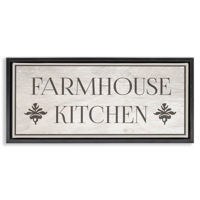 Stupell Industries Farmhouse Kitchen Typography, 31" x 14"