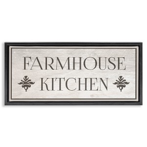 Stupell Industries Farmhouse Kitchen Typography, 31" x 14" - 1 of 4
