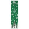 Christmas Snowflake Trees Area Rug – Washable Throw Carpet for Living Room, Bedroom, Kitchen, Dining Room, Nursery, Kids Room & Office - 2 of 4