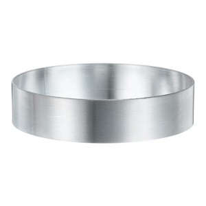 Unique Bargains Stainless Steel Seamless Nonstick Mirror Coating Round Cake Ring - 1 of 4