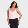 Women's Everyday Soft Ruched Cami Tank Top - All In Motion™ - 4 of 4