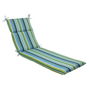 Pillow Perfect Chaise Lounge Cushion - Topanda Stripe
