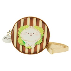 Loungefly  Disney Pixar Bao Bamboo Steamer Crossbody Purse - 1 of 4
