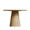 PAGED Rectangle Dining Table Modern Kitchen Table with MDF Tabletop and Metal Legs, 47.2" Living Room Table for 4/6 Person - 4 of 4