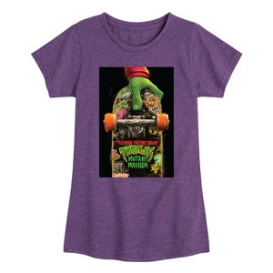 Girls' - Teenage Mutant Ninja Turtles - Mutant Mayhem Fitted Short Sleeve Graphic T-Shirt - 1 of 4