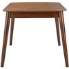 Varda Manual Extension Dining Table - Walnut - Safavieh - 4 of 4