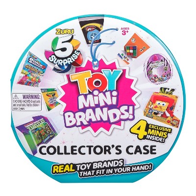 5 Surprise Mini Toys S1 Collectors Case W 4 Exclusive Minis Target