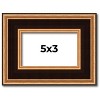 PosterPalooza | Photo Size Weathered Gold Picture Frame - UV Acrylic, Foam Board Backing, Hanging Hardware - 2 of 4