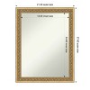 Amanti Art Carter Dark Gold Non-Beveled Wood Framed Bathroom Vanity Wall Mirror - 3 of 4