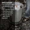 GasOne Turkey Fryer 30 Quart Pot Outdoor Burner – Cast Iron Burner Head 7-Piece Set Outdoor Deep Fryer with Thermometer, Marinade Injector, B-5155-NB - 3 of 4