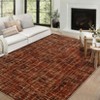 COZONY Abstract Area Rug, Machine Washable Low Pile Carpet with Non-Slip Backing for Living Room, Bedroom, Office - 4 of 4