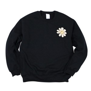 S.W.Smiley Blooming Daisies - Women's Graphic Sweatshirt - 1 of 4