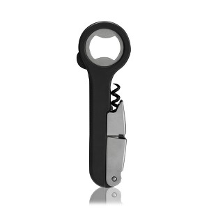 Innovine Professional Corkscrew with Built-in Foil Cutter, Durable Double-Hinged Wine Opener, Easy Storage, Perfect for Home Bar, Set of 1 - 1 of 4