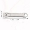 Unique Bargains Stainless Steel Nail Clippers Portable incisive Nail Clipper for Nail Care Silver Tone 1 Pc - 4 of 4