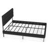 Sapphtopaz Upholstered Platform Bed Frame with Headboard & 14" Underbed Storage, No Box Spring Needed for Small Bedrooms, Adults & Teens - 2 of 4