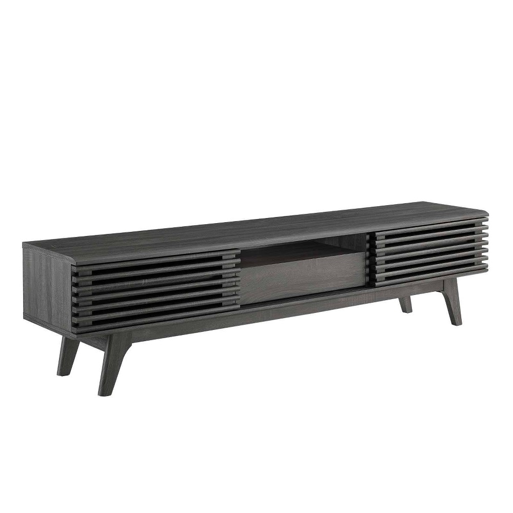 Photos - Mount/Stand Modway Render TV Stand for TVs up to 78" Charcoal  
