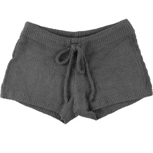 P.J. Salvage Womens Fleece Pajama Shorts - 1 of 2