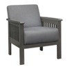 NicBex 1pc Accent Chair Solid Wood Frame Cushion Back Lounge Chair Reading Chair Comfy Chair Arm Chair Furniturefor Living Room - 3 of 4