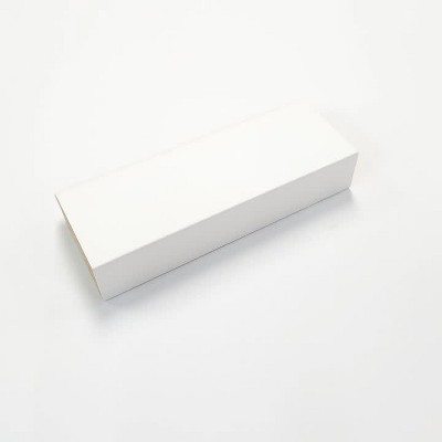 Blanco White Wood and Steel Framed Magnetic Board