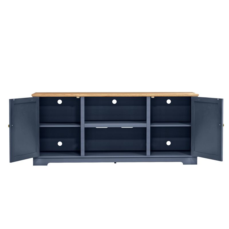 70" Classic Style TV Stand for TVs up to 78" - Festivo, 4 of 10