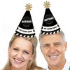 Big Dot of Happiness Happy Retirement - Cone Party Hats for Adults - Set of 8 (Standard Size) - 2 of 4