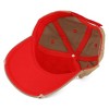 YOUTH Farmall White Stained Twill Front Logo, Distressed and Frayed Tan Cap 12FA013-YTH - 3 of 3