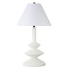 Hudson and Canal 28" Tall Triple Gourd Lamp with Fabric Shade - 2 of 4
