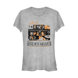 Juniors Womens Star Wars Halloween Ghoulactic Haunted House T-Shirt - 1 of 3