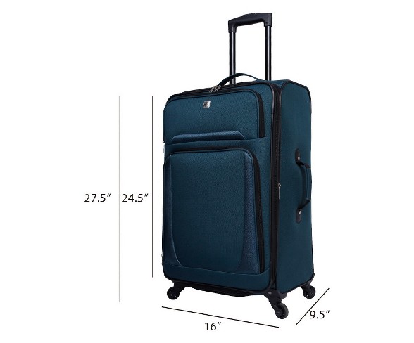 Skyline 5pc Spinner Luggage Set Teal Desertcart Seychelles