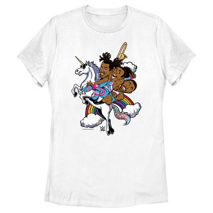 Women's WWE New Day Unicorn Animated T-Shirt - 1 of 4