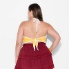 Women's Game Day Football Charm Halter Top - Wild Fable™ - 3 of 3