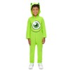 Disney Pixar Monsters Inc. Mike Zip Up Cosplay Coverall Little Kid - 3 of 4
